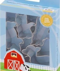 Birkmann Ausstechform-Set Bauernhof, 5-teilig