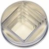 Städter Ausstechform Quadrate 5 –9,5 Cm Set, 6-teilig