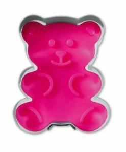 Städter Ausstechform Bär 5 Cm Pink -STÄDTER Shop 201 055063 P03