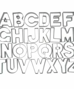 Städter Ausstechform Buchstaben 6,5–7 Cm Set, 26-teilig