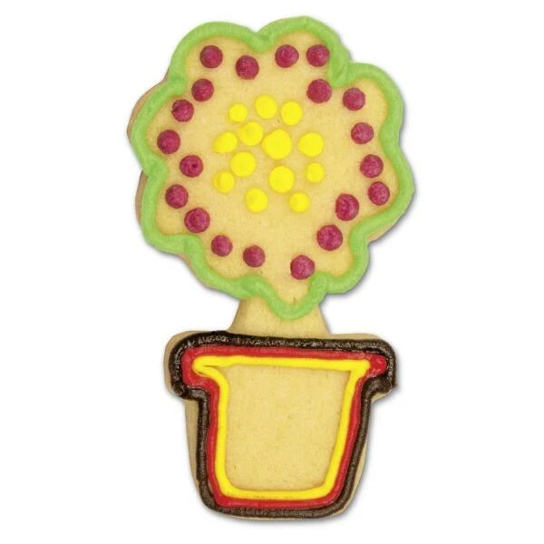 Städter Ausstechform Blume Im Topf 7,5 Cm 4 Städter Ausstechform Blume Im Topf 7,5 Cm – Bild 2