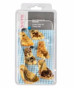 Städter Ausstechform Käsefüße 5,5 / 9 / 14 Cm Set, 3-teilig -STÄDTER Shop 201 156043 V01