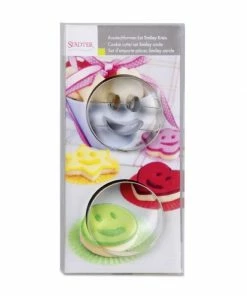 Städter Ausstechform Lachender Kreis Ø 5 Cm Set, 2-teilig -STÄDTER Shop 201 169128 V01