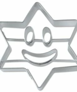 Städter Ausstechform Lachender Stern 6,5 Cm Set, 2-teilig -STÄDTER Shop 201 169142 P03