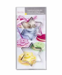 Städter Ausstechform Lachender Stern 6,5 Cm Set, 2-teilig -STÄDTER Shop 201 169142 V01