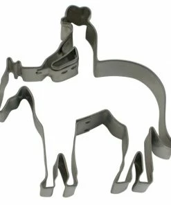 Städter Ausstechform Reiter Mit Pferd / Cowboy 8 Cm