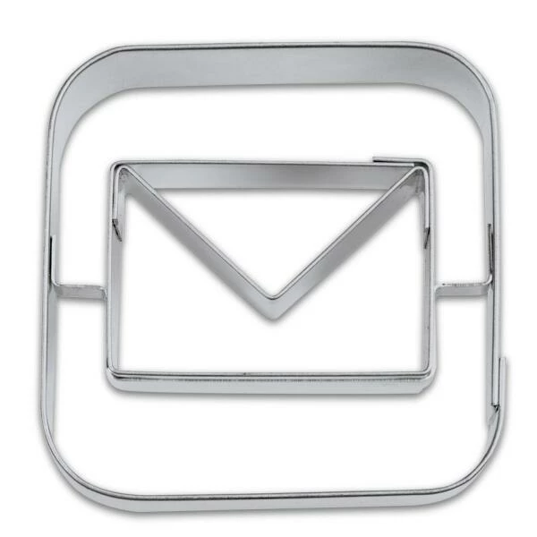 Städter Ausstechform App-Cutter Mail 6,5 Cm 3 Städter Ausstechform App-Cutter Mail 6,5 Cm
