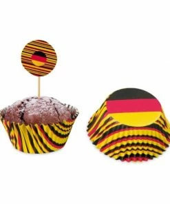 Städter Backform Deutschland Ø 5/7 Cm / H 3,5 Cm 50 Stück -STÄDTER Shop 201 336216 A04