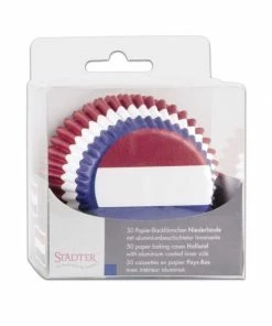 Städter Backform Niederlande Ø 5/7 Cm / H 3,5 Cm 50 Stück -STÄDTER Shop 201 336247 A01