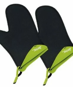 Spring Handschuh Grips Lang In Grün, 1 Paar