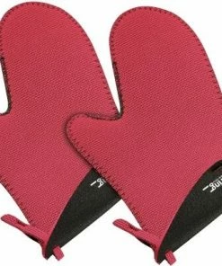 Spring Handschuh Grips Kurz In Rot-schwarz, 1 Paar