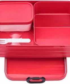 Mepal Bento Lunchbox Take A Break Large - Nordic Red
