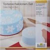 Birkmann Torten Schablonen-Set Eiskristall, 2-teilig