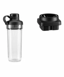 KitchenAid Standmixer Artisan K400 In Gusseisen Schwarz Mit Extra Behälter -STÄDTER Shop 5KSB2030PJB 1