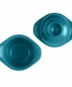 Emile Henry Mini-Auflaufform "Egg Nest" In Calanque -STÄDTER Shop EH 8409 608409 Oeuf EggNest Top