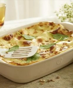 Emile Henry Deckel Für Ultime Rechteckig In Ton 25 X 18 X 3 Cm -STÄDTER Shop EH 965X Amb Ultime PlatRectangle RectangularDish Lasagna H