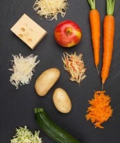 Microplane Grobreibe Elite In Rot 12 Microplane Grobreibe Elite In Rot -STÄDTER Shop MP Grating Results Extra Coarse Blade neu 5 l