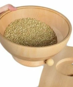 Schnitzer Kombimühle Vario Mit Metalltrichter -STÄDTER Shop Trichter befuellt Hand