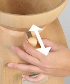 Schnitzer Kombimühle Vario Mit Holztrichter -STÄDTER Shop Trichterhebel ziehen Hand 1