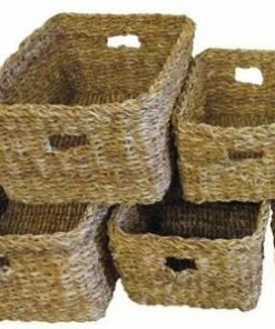 Benguela Trading Korb-Set Rechteckig, 6-teilig