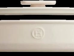 Emile Henry Deckel Für Ultime Rechteckig In Ton 30 X 22 X 3 Cm -STÄDTER Shop small oven dish lids deckel ultime ton EH komplett 1