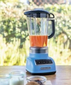 KitchenAid Blender / Standmixer Rautendesign In Velvet Blue -STÄDTER Shop web 859715001540